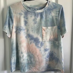 Wallflower Tie-dye short sleeve top
